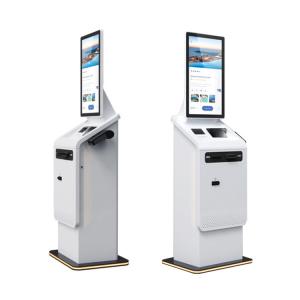 Wholesale High Durable Hotel Check In Kiosk For Businesses With Printer Scanner And Camera Kiosk from china suppliers