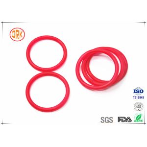 Red Standard / Nonstandard NBR O Ring Water Resistance For Pump Seal