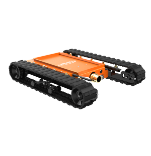 200W Small Tracked Robot Chassis with 12h Working Time