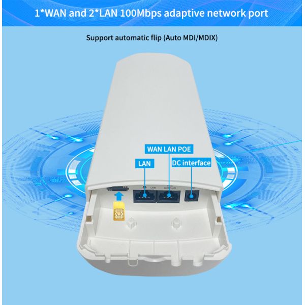 Dual SIM 4G LTE Outdoor CPE