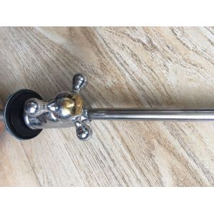 Three Way Gooseneck RO Water Purifier Faucet Stainless Steel Deck Mounted