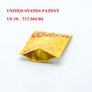 Custom Odor Proof Child Safe Mylar Bags For Tobacco Packaging With Secure