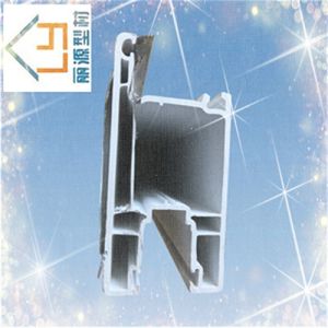 Single Glazed Sliding UPVC Window Profiles Rectangular Customized