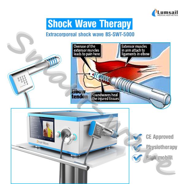 Pain Relief ESWT Shockwave Therapy Machine Smartwave Tennis Elbow Treatment
