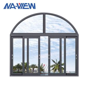 Aluminum Frameless Sliding Glass Window CE Floor To Ceiling Sliding Windows