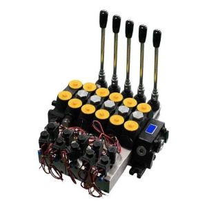 Hand Control Hydraulic Directional Control Valve DCV100/2-S 75.9 Pressure 100LPM