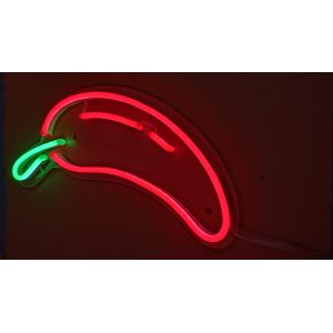 Wholesale Pepper Chili Cuttable Neon Signs Hang Wall Lighting AC100V Dimmable from china suppliers