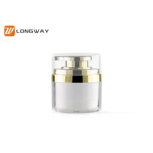 50ml Airless Treatment Pump Bottle OEM / ODM Available SGS Approval