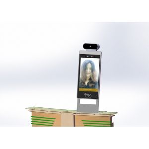 Android POE Tacial Recognition And Temperature Testing 8 Inch Tablet For Pass