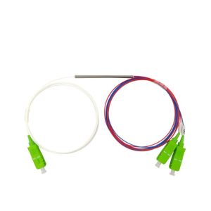 1x2 Singlemode Dual Window Coupler 1310/1550nm Steel Tube Component