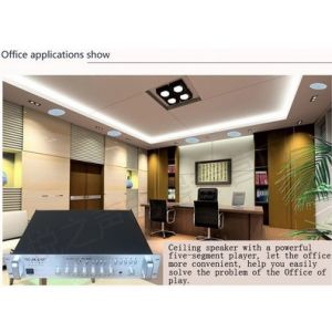 CE, CCC, CB, ROHS Approval 6&quot; PA Ceiling Speaker with Cover(Y-040)