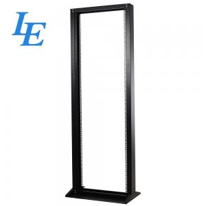Wholesale Cold Rolled Steel Open Rack Cabinet Height 18U - 47U Static Loading 120kg from china suppliers