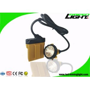 Customized Color Mining Cap Lights 25000lux 10.4Ah Battery IP68 Waterproof PC