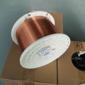 Wholesale AIW class 220 Super thin 0.03mm Enameled Flat Copper Winding Wire from china suppliers