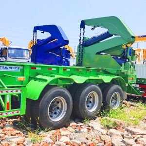 TITAN 20FT 40FT Side Loader Container Trailer Side lifter Sideloader for Sale