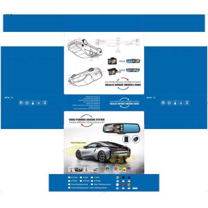 Wholesale 5&quot; Compact Size Backup Sensor Kit , Reverse Parking Sensor Kit 350 / 1 Contrast from china suppliers