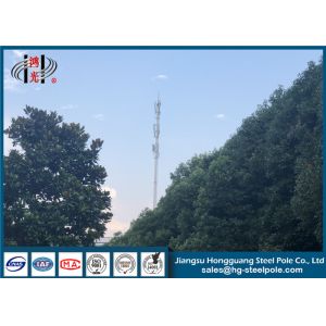 4G Signal Wireless Communication Towers Monopole Cell Tower Iso Certification