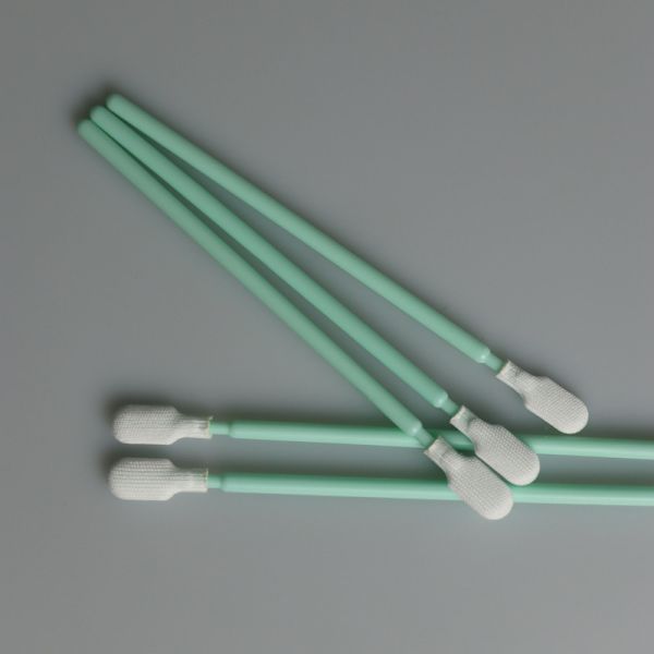 Dacron Round Head Swabs For Industrial Cleanroom Dustless Polyester Swabs