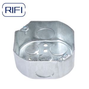 1.0mm Electrical Conduit Boxes OEM With Combination Knockouts