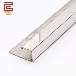 Stainless Steel Square Tile Trim Wall Edge Tile Trim For External Corners