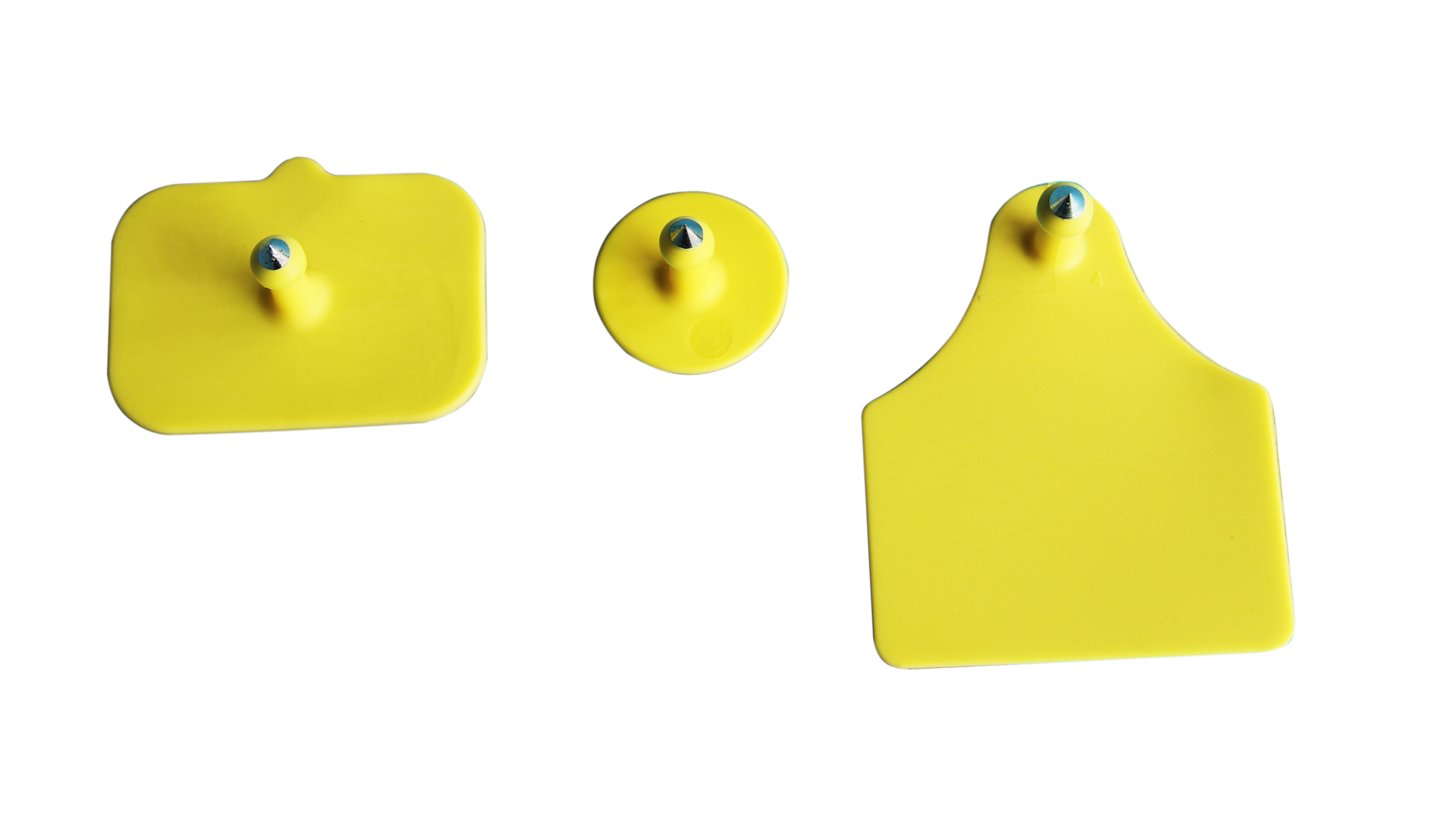 125khz ISO11784/5 FDX - B Rfid Animal Ear Tag For Cattle Sheep Management