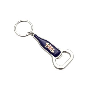 Wholesale Personalized Beer Bottle Opener / Keychain With Silver Zinc Alloy Construction from china suppliers