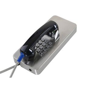 Public Vandal Resistant Phone With Weather Sealed Tactile Digital Keypad