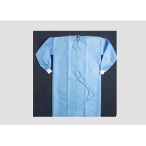 Breathable Spunbonded Disposable Surgical Gown Abrasion Resistant With Iso