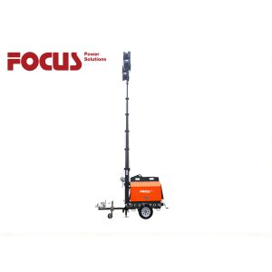 Buy cheap Atlas Copco Mobile Lighting Tower With Yanmar 3TNV76 Engine Led Lamp 350w from wholesalers
