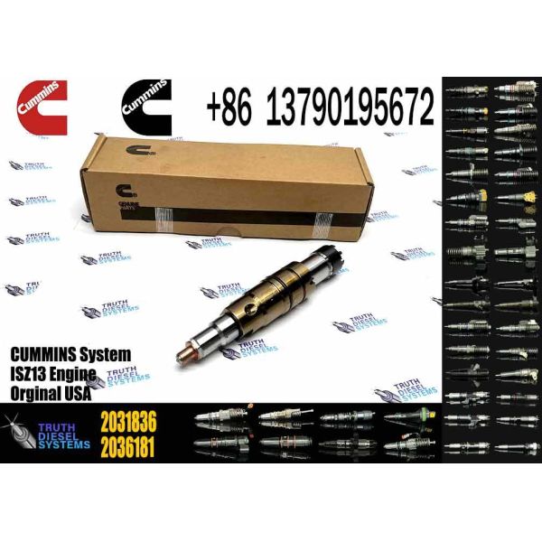 New 2029622 2030519 2057401 2031836 Common Rail Injector Diesel Fuel Injecto for ISZ13 Excavator DC09 DC16 DC13