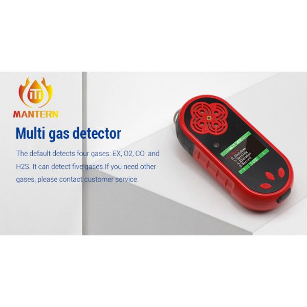 4 In 1 Portable Gas Leak Detector IP65 Protection Grade For Industry And Plant