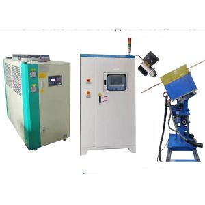 Industrial Induction Heating Machine PLC HMI Induction Melting Aluminum Machine