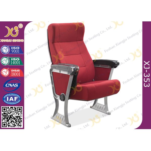 Resistant Noise Reducing Surface Auditorium Theater Seating Gravity Return Lecture Hall Chair