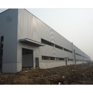 Custom Made Portable Modular Metal Cladding Steel Structure Workshop Building