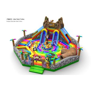 4*4m Inflatable Kids Playground , Customized Inflatable Indoor Park