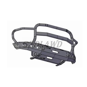 China Toyota Tundra Steel Ext Cab Grille Guard Pickup Frontier Xtreme Front Bumper on sale