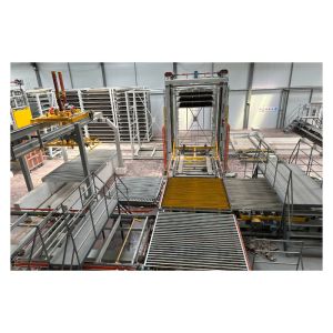 Movable Pallets on Dry Car Automatic Loading and Unloading System Brick