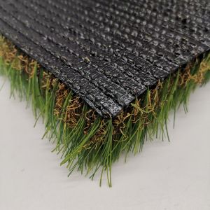 Realistic Artificial Grass Turf For Garden With Drainage Holes