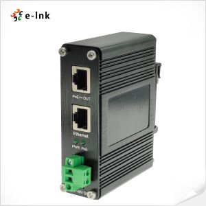 China Industrial Gigabit 95W 802.3bt PoE++ Injector (12~48VDC) on sale