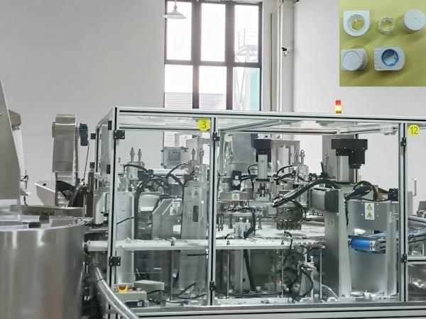 Quality Automatic Detection and Orientation Functions Milk Paper Bottle Cap Assembly Machine For Automatic Heli Cover Capping Machine for sale