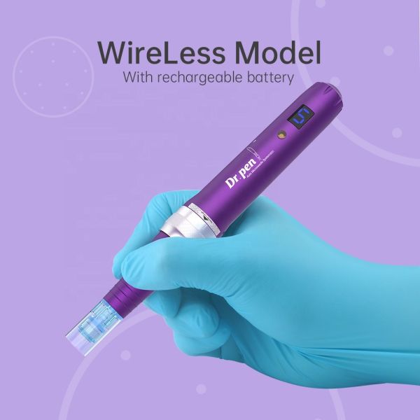 Dr Pen X5-W Wireless dermapen with Speed Digital display Auto Microneedle System Adjustable Needle 0.25mm-2.5mm