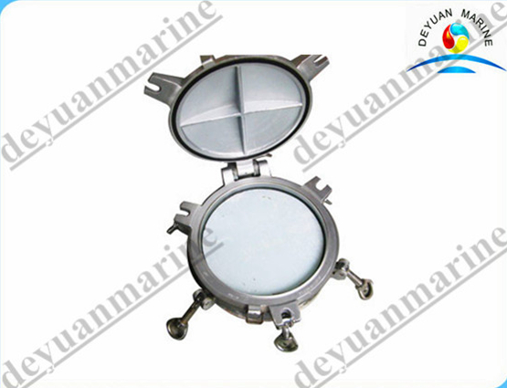 A60 Aluminum Fireproof Side Ship Hatch Cover Scuttle / Porthole Window