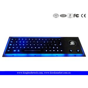Waterproof Illuminated Metal Keyboard