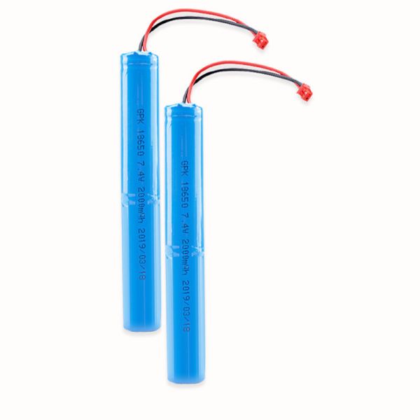 Rechargeable 18650 14.8Wh 7.4V 2000mAh Liion Battery Pack