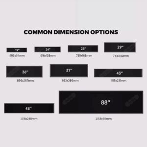 34.6 Inch Wifi TFT Stretched Bar LCD Display Shelf Edge Stretched Bar LCD Screen