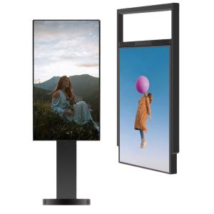 43 Inch Digital Signage Window Display With Dual Sided Ultra Narrow Frame