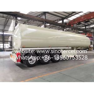 30000L-60000L Lpg Semi Tanker Trailer 3 Axles Customized