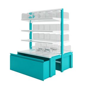 Customizable Modern Cold Rolled Steel Supermarket Shelf Rack