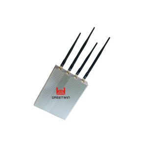 GSM Cell Phone Disruptor Jammer , Mobile Cell Phone Jammer Device 4G