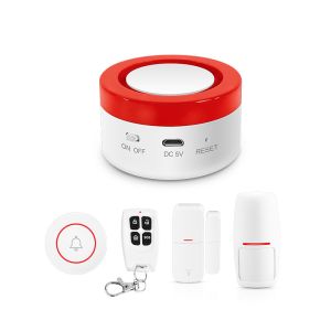 Tuya Intelligent Gateway Alarm Number Combination Wifi Siren Alarm System